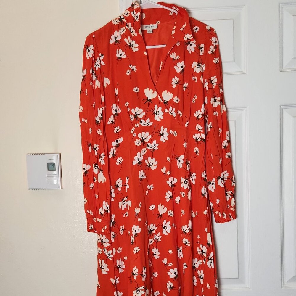 Floral Print Dress On 34th